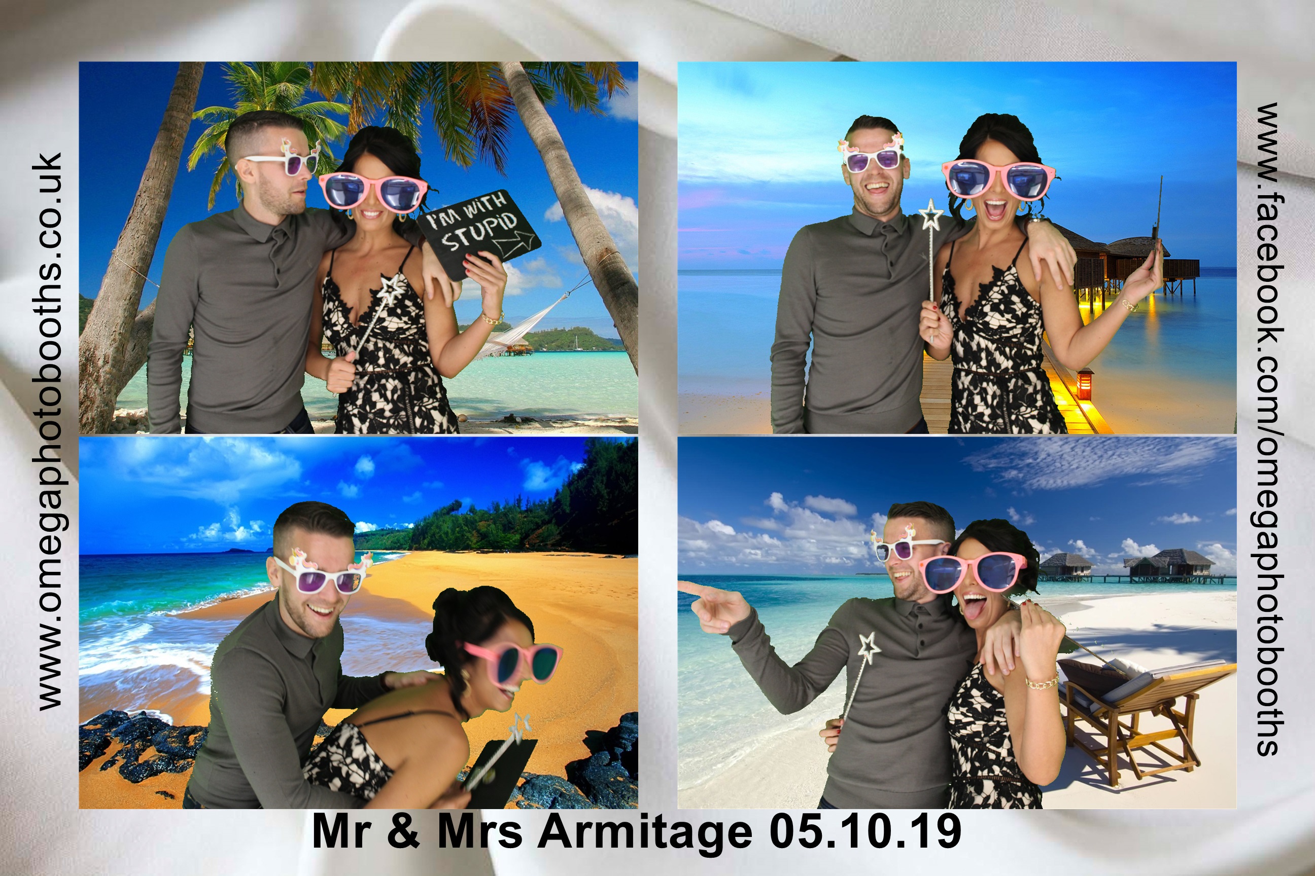 Mr & Mrs Armitage | View more photos from the event at gallery.omegaphotobooths.co.uk/u/Omega-Photobooths/Mr-Mrs-Armitage
